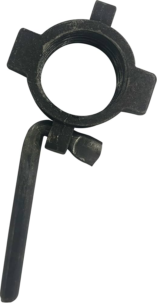 prop nut hexagonal adjustable prop jack thread zinc plated rust resistant